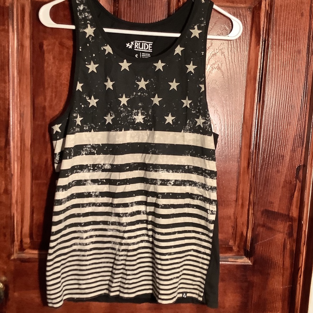 RUDE Unisex  Tank Top size S